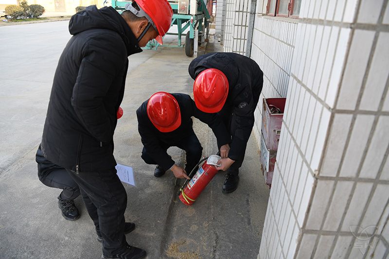农场公司领导带队开展春节前安全生产检查