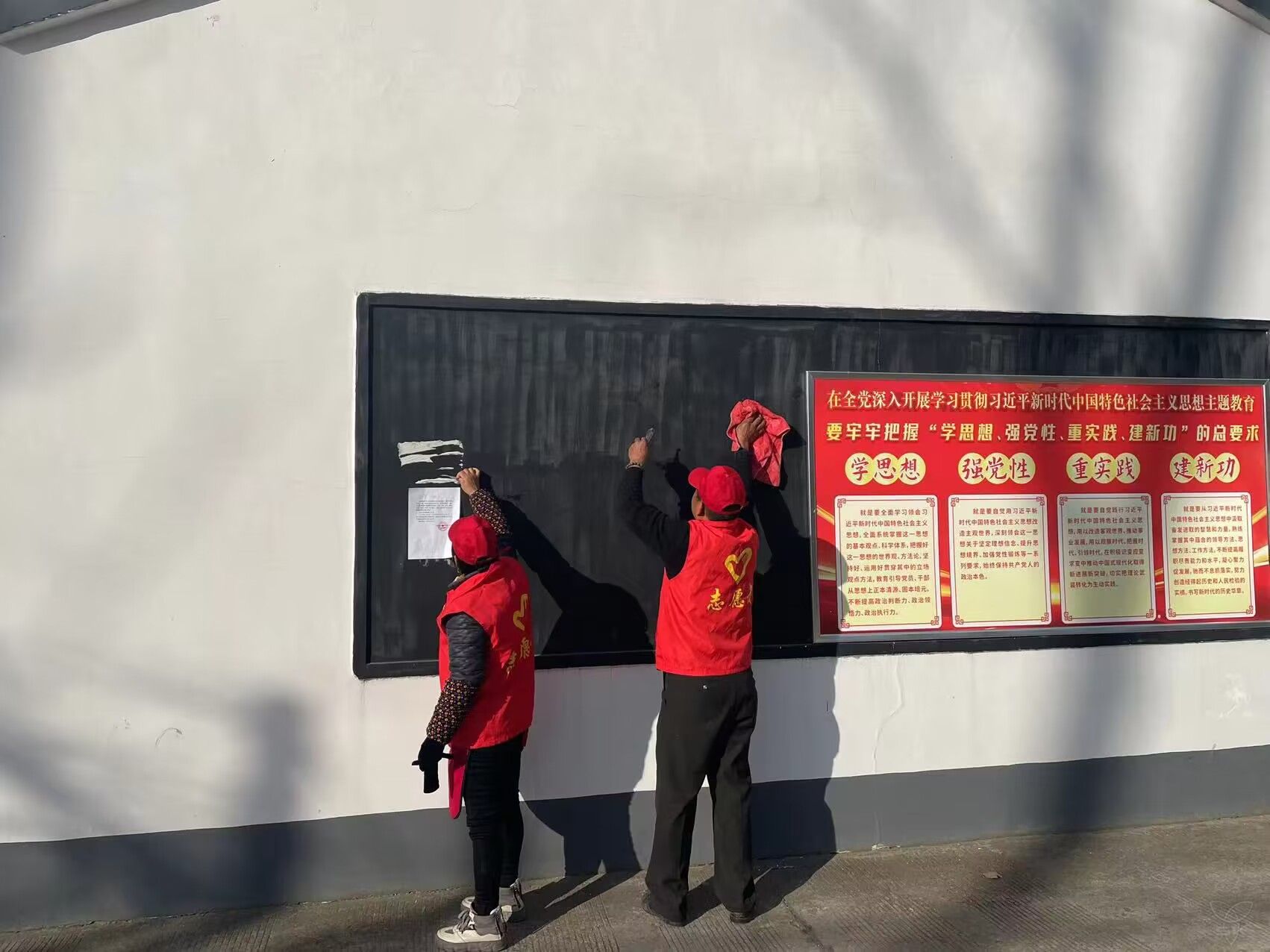 畜水中心党总支组织开展环保志愿服务活动